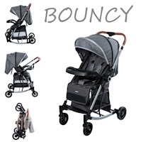 Coche Mecedora Reversible Ebaby BOUNCY EB116 Gris