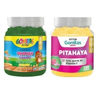 PACK 2 GOMITAS PROPÓLEO NIÑOS + GOMITAS PITAHAYA SOTTCORLABS