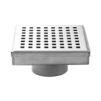 SUMIDERO 4" CON REJILLA 100% ACERO INOX VAINSA