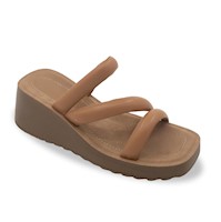 SANDALIA MUJER STHEF CASUAL CAMEL 7843