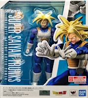 Figura de Acción Bandai Dragon Ball Z Trunks SS -Super Power Hidden S.H. Figuarts