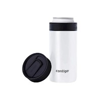 Vaso Térmico De Acero Inoxidable Contigo River North Can Blanco 355ml