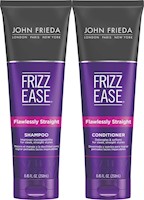 John Frieda Pack Frizz Ease Liso Impecable 250ml Shampoo + Acondicionador