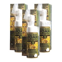PACK 3 LIMPIADOR EN ESPUMA COLÁGENO 150ML WOKALI