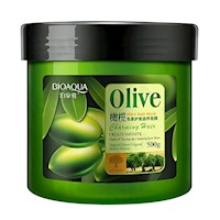 MASCARILLA DE OLIVO PARA EL CABELLO 
BIOAQUA 500G