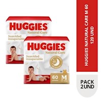 Huggies Natural Care M 60