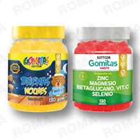 PACK 2 GOMITAS BUENAS NOCHES NIÑOS + ZINC ADULTO SOTTCORLABS