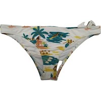 Bikini Calzon Roxy Classic Island - Blanco