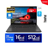 LAPTOP LENOVO ThinkPad T14 14″ WUXGA IPS Core i5-1335U 16GB DDR5 512GB Win11 PRO