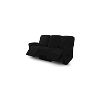 Fundas para Sofás 8 piezas sofá reclinable de terciopelo