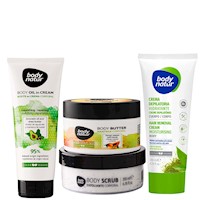 Body Natur - Pack depilación en crema + cuidado corporal - piel seca