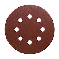 Disco Velcro 5" (125mm) PS22K Grano 120 GLS5 (Rojo) Klingspor 89493