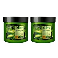PACK 2 MASCARILLA DE OLIVO PARA EL CABELLO 
BIOAQUA 1000G