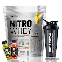 Proteína Universe Nutrition Nitro Whey 5kg Chocolate +Shaker+2xb