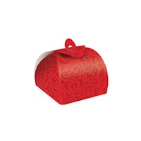 Caja Valise Relevo Rojo por 24 und -  San valentín