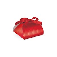 Caja Viena con lazo Rojo por 24 und -  San valentín
