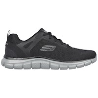 Zapatilla Skechers Track-Broader 232698/BKCC Negro para Hombre