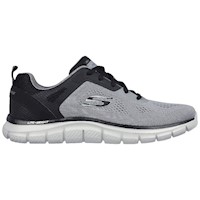 Zapatilla Skechers Track Broader 232698/GYBK Gris para Hombre