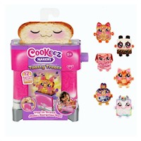 Cookkez Makery Set Tostadora Interactiva Peluche Surtido