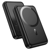 POWER BANK CARGA INALÁMBRICA MAGSAFE 10000MHA HOCO PREMIUM J141 - NEGRO
