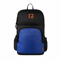 MOCHILA SIRIUS NEGRO/AZUL