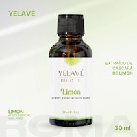 ACEITE ESENCIAL LIMÓN 30ML YELAVÉ