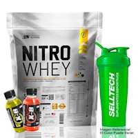 Proteína Universe Nutrition Nitro Whey 5kg Cookies & Cream+2xb