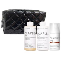 Olaplex N°4 + N° 5 + N°6 Shampoo Reparador + Acondicionador + Crema