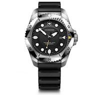 Reloj Dive Pro, correa de caucho color negro, dial color negro, Victorinox
