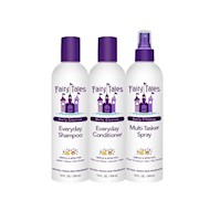 Royal Trio: Champu, acondicionador y Spray limpiador multiusos Fairy Tales Daily