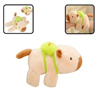 Peluche Capibara Pulsera Muñequera Kawai Beige