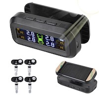 Monitor de Presión de Neumáticos SinoTrack TPMS 4 Sensores Internos Con Pitón Tiempo real