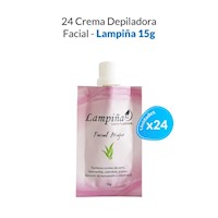 24 Crema Depiladora Facial - Lampiña 15g