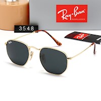 LENTES DE SOL RAYBAN HEXAGONAL RB3548/ COLOR: NEGRO