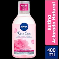 NIVEA AGUA MICELAR ROSE PETALS 400ML