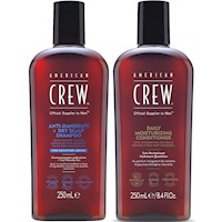 Shampoo Anticaspa Anti Dandruff + Acondicionador American Crew Men