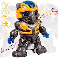 Robot Inteligente Bailarín Musical Giratorio Interactivo Transformers Bumblebee
