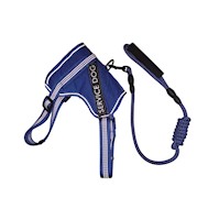 Pechera arnés anti tirones Service Dog Azul talla L