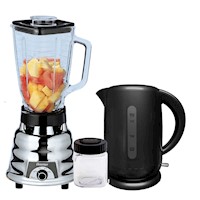 Combo Licuadora  Clasica 250-22 + Hervidor Eléctrico BVSTKT3101