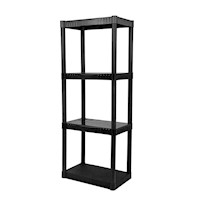 Estante plástico Organizador 4 repisas Pretul