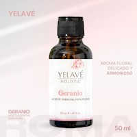 ACEITE ESENCIAL GERANIO 50ML YELAVÉ