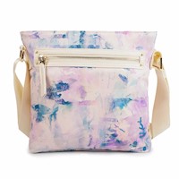 BOLSO AMORETTI-BLS2 BEIGE FLOWERS