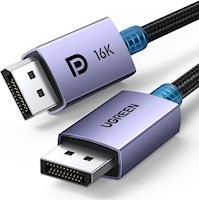 Cable DP 2.1 16K 3mts 8K@120Hz DisplayPort Ugreen HDR DP118 - 25862