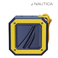 PARLANTE PORTÁTIL BLUETOOTH PARA EXTERIORES NÁUTICA S100 NAVY-AMARIILLO