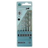 Set Broca Metal HSS-G (2, 3, 4, 5, y 6 mm.) Vast/HEX Bosch