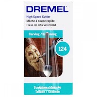 Fresa De Alta Velocidad Conica 5/16 Dremel 124