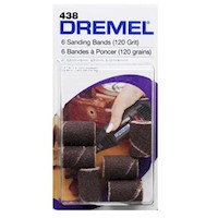 Banda De Lija 1/4" Grano 120 Dremel 438