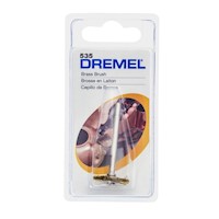 Cepillo de latón circular 3/4" p/3000/4000- Dremel 535