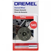 Disco Corte Diamantado 7/8" Incluye Adaptador Dremel 545