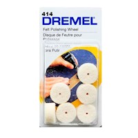 Discos De Fieltro Para Pulir 1/2" Dremel 414